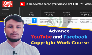 Advance YouTube and Facebook Copyright Work, Earning Challenge Course